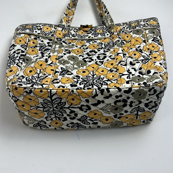 Vera Bradley Go Wild Over Multi-Color Quilted Retired Pattern Laptop Tote Bag - Picture 5 of 11
